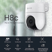 EZVIZ by Hikvision | 4MP Outdoor Pan/Tilt Wi-Fi Camera HIKVISION